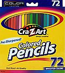 (Back) 72-Ct Cra-Z-art Colored Pencils $3