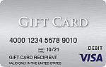 $300 Visa Gift Card (Physical Gift Card) $285 + Free Shipping