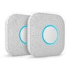 2-Pack Google Nest Protect Smoke Alarm and Carbon Monoxide Detector $180