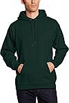 Hanes Men’s Ultimate Cotton Heavyweight Pullover Hoodie Sweatshirt $13.50