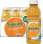 12-Ct 15.2-oz Tropicana Orange Juice $12.33 & More