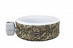 SaluSpa Mossy Oak Portable Inflatable Hot Tub Spa, 4-Person $299