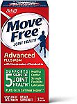 120-ct Move Free Advanced Joint Health Supplement Tablets w/ MSM (Green Label) $11.32