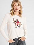 (Today Only) Banana Republic Factory - Frenchie Intarsia Crew-Neck Sweater $16.49 & All Sweaters 70% Off