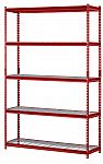 Muscle Rack 48"W x 24"D x 72"H 5-Shelf Steel Wire Shelving Unit $83