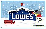 $100 Lowes Gift Card $90