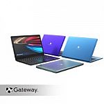 Gateway 14.1" FHD Ultra Slim Laptop (Celeron N3350, 4GB, 64GB ,  MS365 1-Year) $128