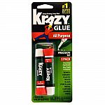 2-Count Krazy Glue All Purpose Purpose Super Glue $1.77
