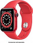 Apple Watch Series 6, GPS 40mm Red $339