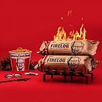 KFC X Enviro-Log Limited-Edition 11 Herbs & Spices Firelog $9.88