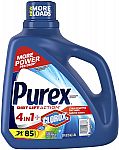 2-Pack 128-Oz Purex Liquid Laundry Detergent Plus Clorox2  $7.33