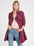 Banana Republic Factory - Soft Trench Coat $35.50 (Org $140) & More
