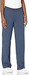 Hanes Women's EcoSmart Petite Open Bottom Leg Sweatpants $5.96
