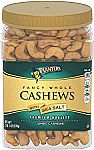 33-oz Planters Fancy Whole Cashews w/ Sea Salt $11.30, 26-oz  $8.95