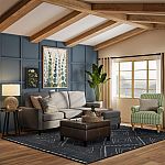 Dorel Living Woven Paths Square Storage Ottoman $68.37