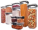 Rubbermaid Brilliance Pantry Organization & Food Storage Containers with Airtight Lids, Set of 10 $41.94