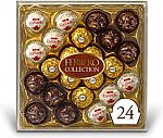24-ct Ferrero Rocher Fine Hazelnut Milk Chocolates $8.92