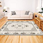 5' x 8' Superior Annalise Beige Area Rug $30 & More