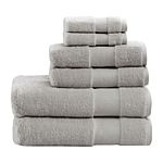 6-Piece Madison Park Signature 100% Turkish Cotton Bath Towel Set $12.58 and more 
