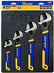 IRWIN VISE-GRIP Adjustable Wrench Set, 4 Piece, 2078706 $15