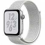 Apple Watch Nike+ Series 4 (GPS, 44mm, Silver Aluminum) $289