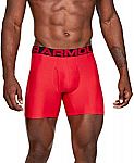 Under Armour Men's Tech 6-inch Boxerjock 2-Pack $12.48
