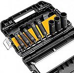 DEWALT DW22838 3/8-Inch 10-Piece Impact Ready Socket Set $17.88 (75% Off)