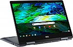 Dell Inspiron Chromebook 14i 7486 2-in-1 Laptop (i3-8130u, 4GB, 128GB, FHD) $399.99