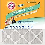 12-Pack Arm & Hammer Odor Allergen & Dander Control Air Filter $54.45 (45% Off)