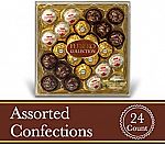 Ferrero Rocher Fine Hazelnut Milk Chocolates, 24 Count $8.71