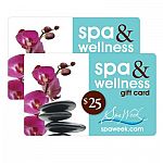 $50 Spa Week Gift Cards $37.50, $100 Logan's Steakhouse Gift Cards $75 & More
