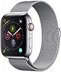 Apple Watch Series 4 (GPS + Cellular, 40mm, Stainless Steel, Milanese Loop) $499