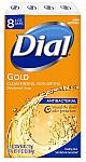 8-Pack 4oz. Dial Gold Antibacterial Bar Soap $3.32