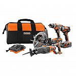 Home Depot Power Tools Sale on Ridgid, Ryobi & Makita (Today only)