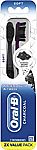 2-Ct Oral-B Charcoal Whitening Therapy Toothbrush (Soft) $2.80