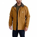 Carhartt Brown Cotton Full Swing Chore Coat $55