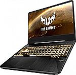 ASUS TUF Gaming FX505DV-NH74 15.6" Laptop (Ryzen 7 R7-3750H, 16GB, 512GB SSD, RTX 2060) $1049.99