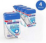 4-Pack Mentos Always White Sugar-Free Chewing Gum $3