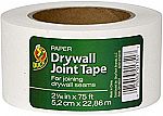 Duck Brand Paper Drywall Joint Tape, 2.06 Inches x 75 Feet, $1.77