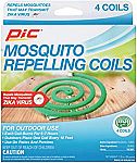 PIC C-4-12 Mosquito Repellent Coils (4 Pack) $2