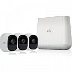 Arlo Pro Wire Free HD System Outdoor Security Camera (3-Pack) $179.99