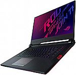 ASUS Gaming Laptop (15.6" FHD IPS 144 Hz, i7-9750H, NVIDIA GeForce RTX 2070, 16GB, 512GB SSD, Win10Pro) $1599