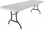 Lifetime 8' Commercial Folding Table $80