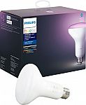 Philips Hue White & Color Ambiance BR30 Smart LED Bulb (2nd Gen) $23