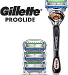Gillette ProGlide Men's Razor Handle + 4 Blade Refills $5.50 (YMMV)