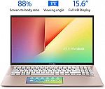 Asus Vivobook S15 15.6” FHD Thin & Light Laptop (I5-8265U 8GB 512GB SSD) $699.99