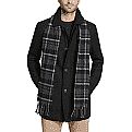 Dockers Men's Weston Wool Blend Car Coat with Scarf $30