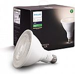 Philips Hue White Outdoor PAR38 13W Smart Bulbs $15