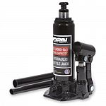 2-Ton Torin Black Steel Hydraulic Bottle Jack $7, YMMV