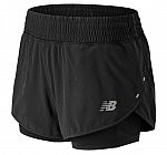 Women's New Balance Impact Shorts w/ Comfort Brief $15 + Free Shipping